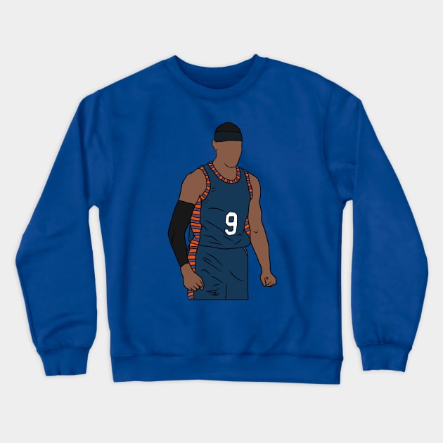 RJ Barrett Celebration Crewneck Sweatshirt by rattraptees